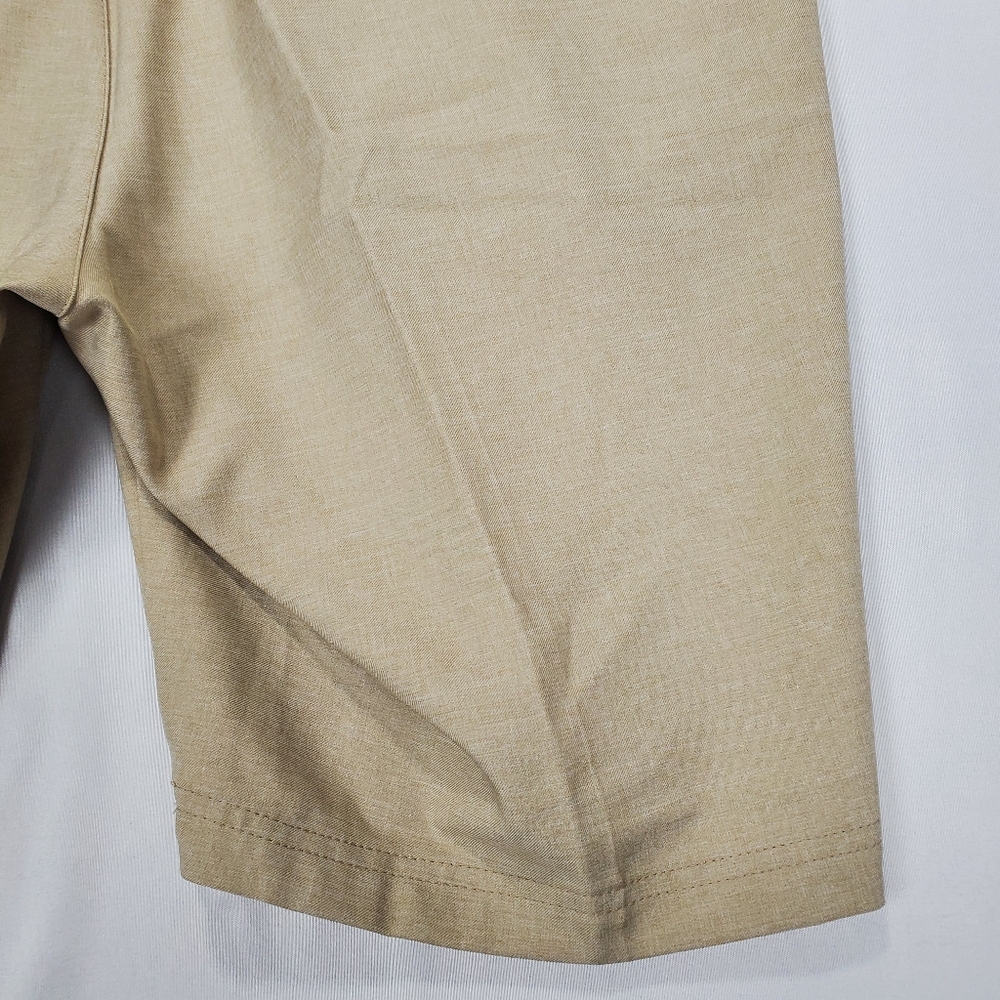 Pebble Beach Men's Outdoor Dry-Luxe Performance Golf Shorts Size 38 Tan / Beige - Picture 12 of 16